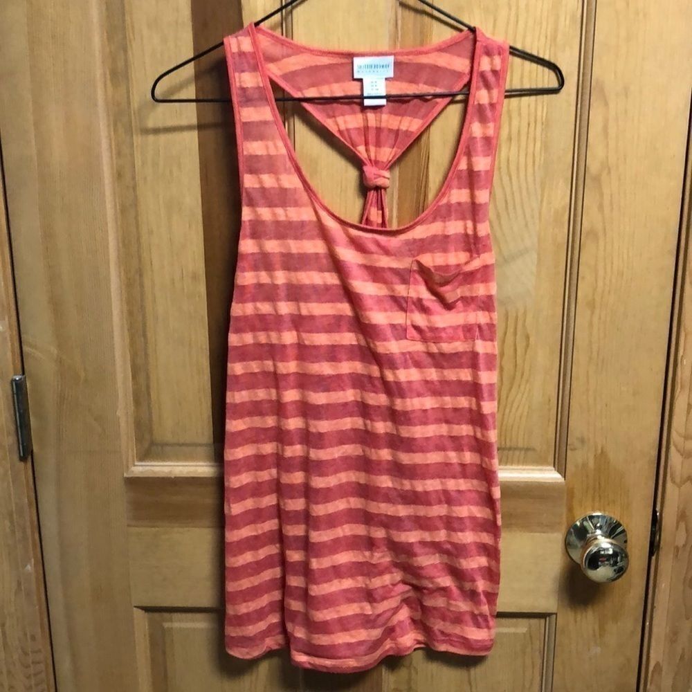 MOTHERHOOD maternity strip tank top size small